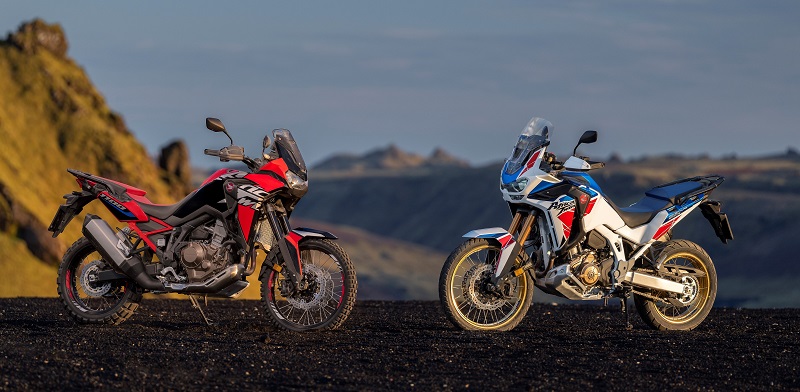 Honda’s iconic Africa Twin and Africa Twin Adventure Sport receive striking new looks and updates for 2022.