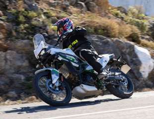 Video test: Kawasaki KLE 500