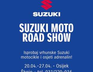 Suzuki Moto Road Show dolazi u Osijek